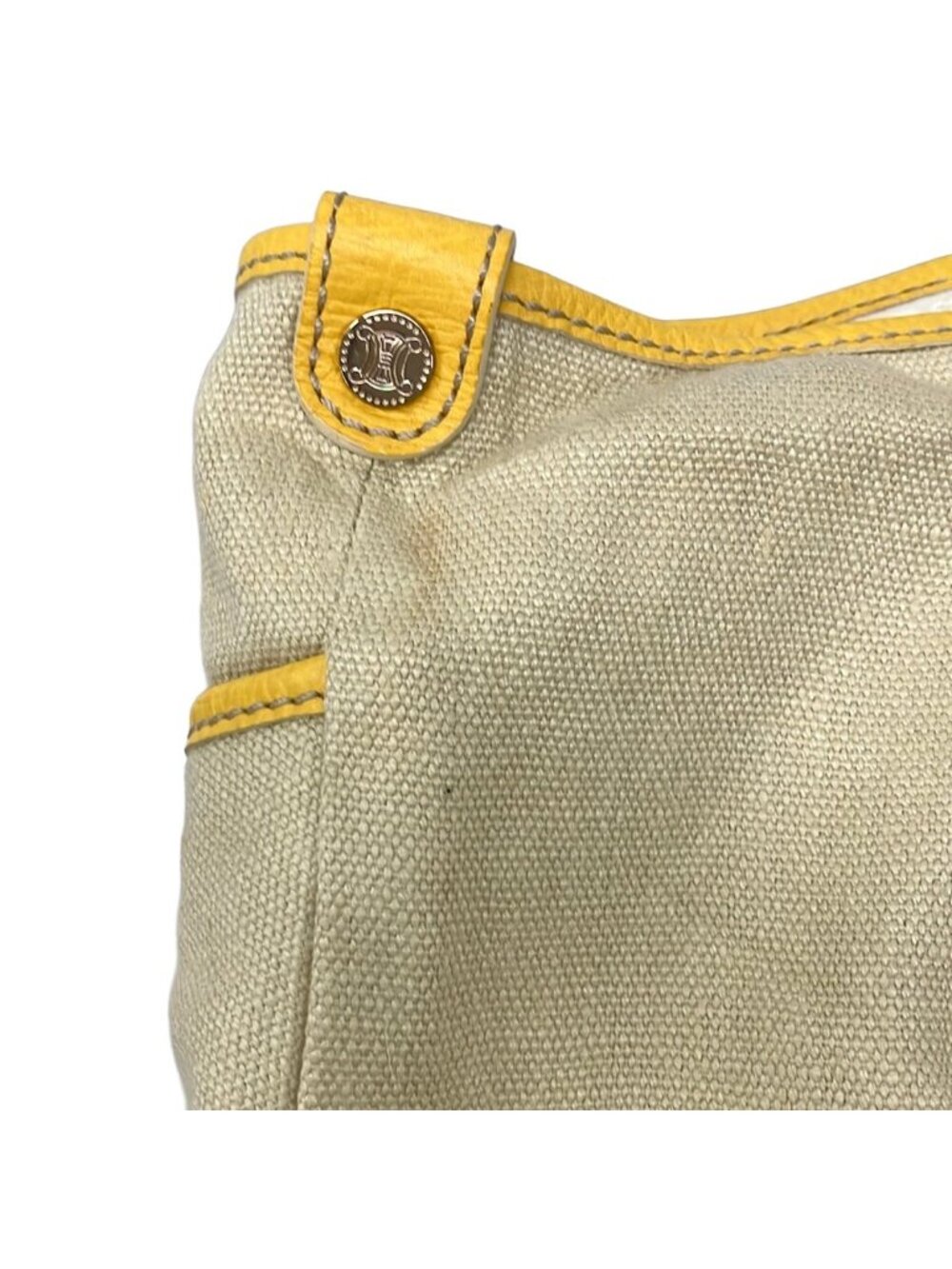 Celine Tote Lily Beige Yellow Leather - Picture 14 of 15